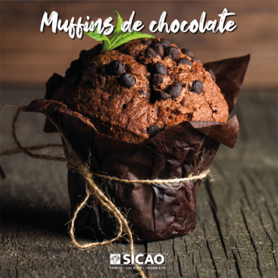 Muffins de chocolate Sicao