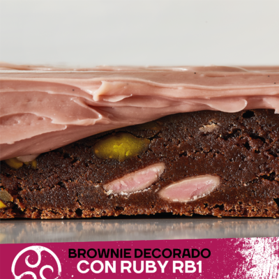 Brownie decorado con Ruby RB1_p