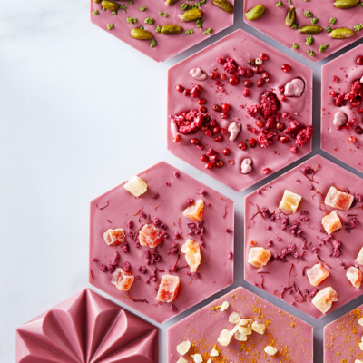 Tabletas de Callebaut Ruby RB1