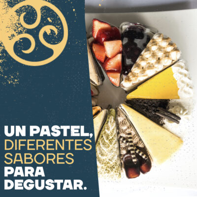 Un Pastel diferentes sabores